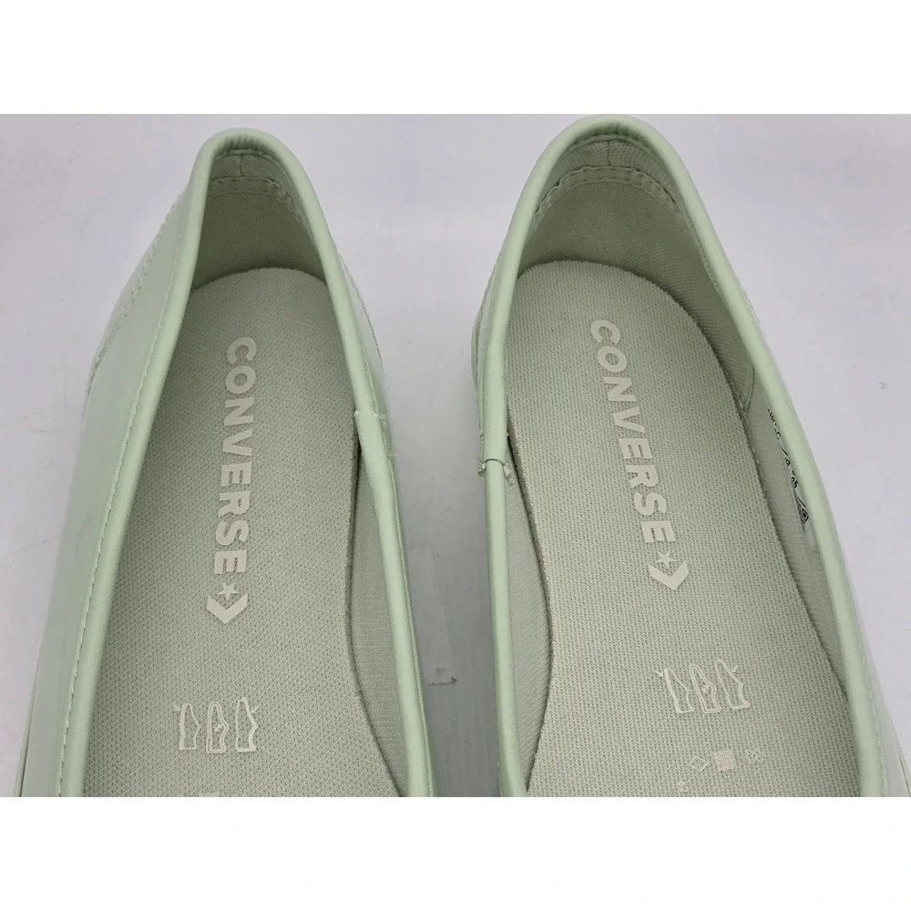 Converse CTAS Dainty Ballerina Shoes Women 8 Mint Patent Leather A14852C